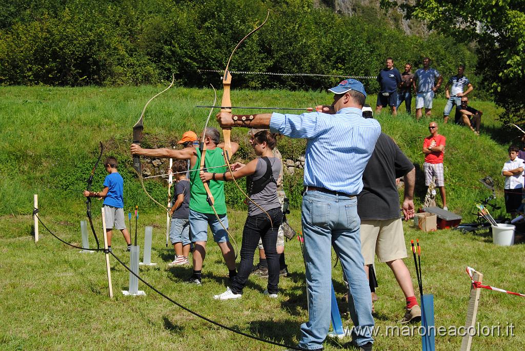DSC_6935.JPG - Ormai Francesco è pronto per scoccare la prima freccia